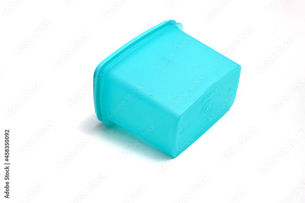Plastic lunch box (jar or container) isolated on white background Plastic lunch box (jar or container) isolated on white background
