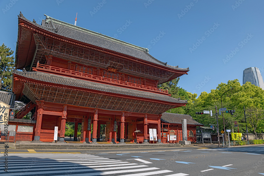 増上寺 三解脱門