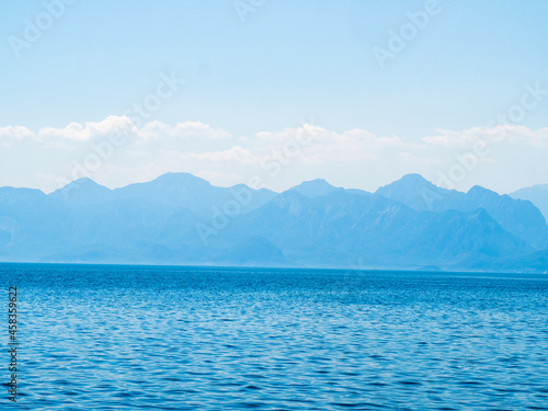 OView of the coast of Antalya from the seaLYMPUS DIGITAL CAMERA