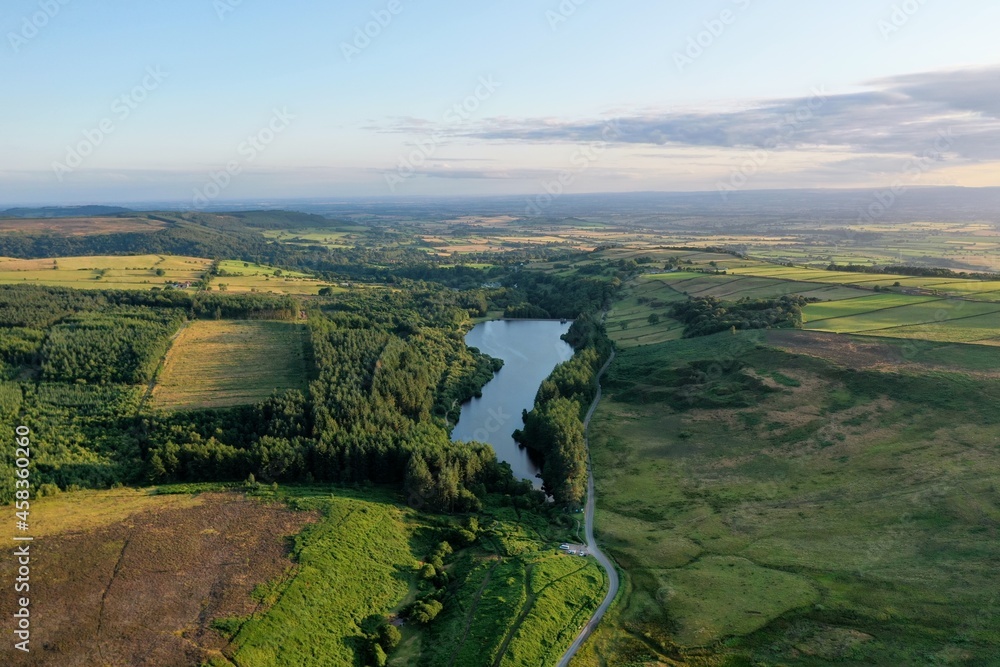 Codbeck Reservoir from Above 