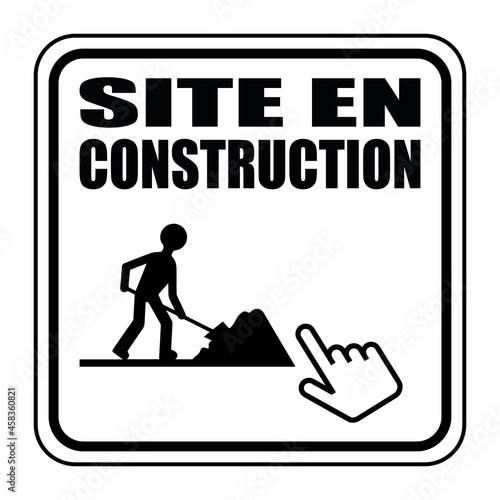Logo site en construction.