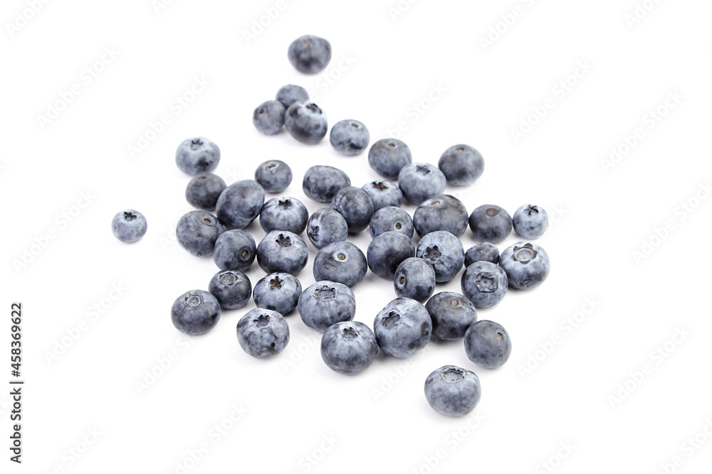 Blueberry sweet blue berries isolated on white Blueberry sweet blue berries isolated on white