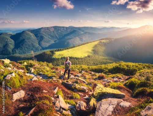 Beautiful mountains and you...