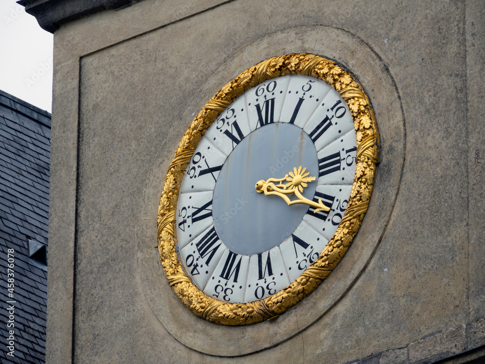 Fototapeta premium Horloge du Château de Fontainebleau