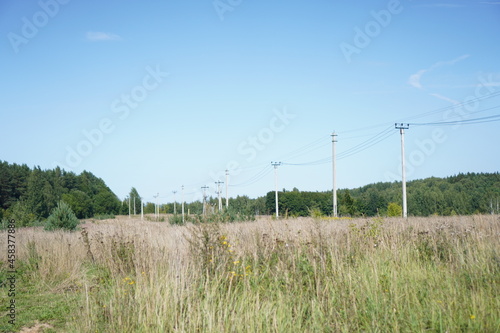 field and sky