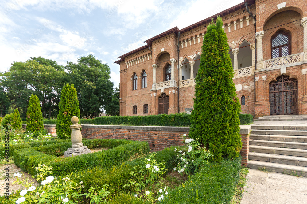 Amazing view of Mogosoaia Palace, Romania