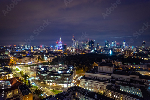 Warszawa © Drone in Warsaw