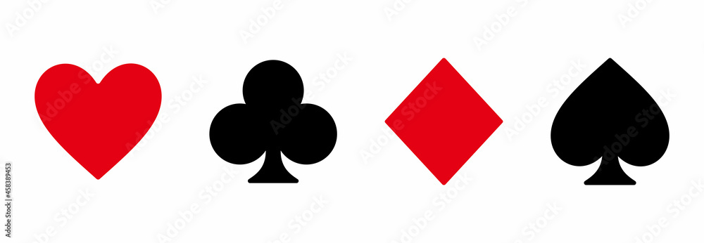 playing card icon, playing card vector sign symbol illustrations playing card icon, playing card vector sign symbol illustrations