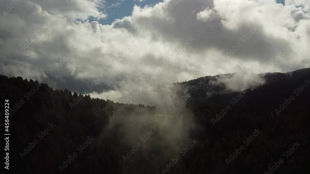 Albania. Balkans Mountains. Clouds. Albania. Balkans Mountains. Clouds.