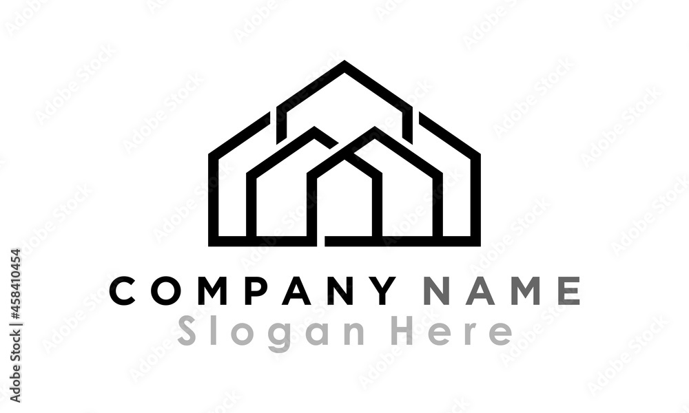 logo brand home building