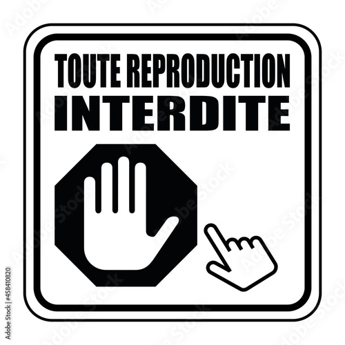 Logo toute reproduction interdite.
