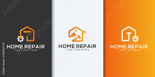 Building Construction logo collection. Logo Design Vector