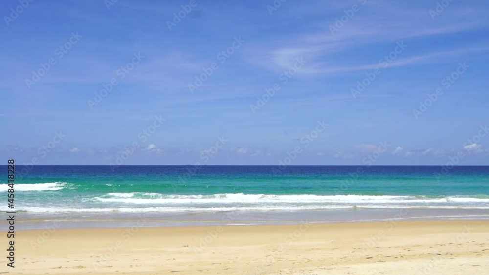 sandy beach, blue sea, sky, clouds sandy beach, blue sea, sky, clouds