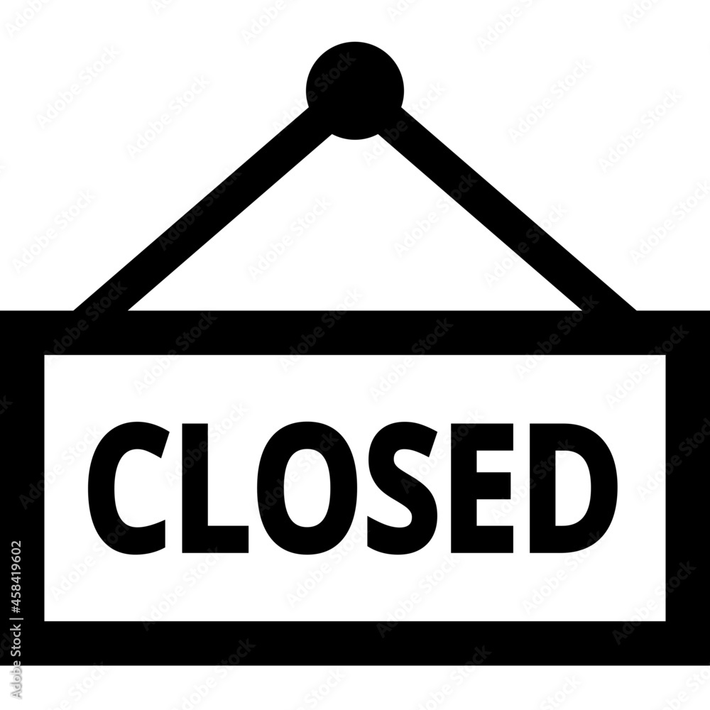banner closed and open signage banner closed and open signage