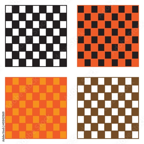 bundled chessboard design. very suitable for icon templates, banners, backgrounds, etc.
