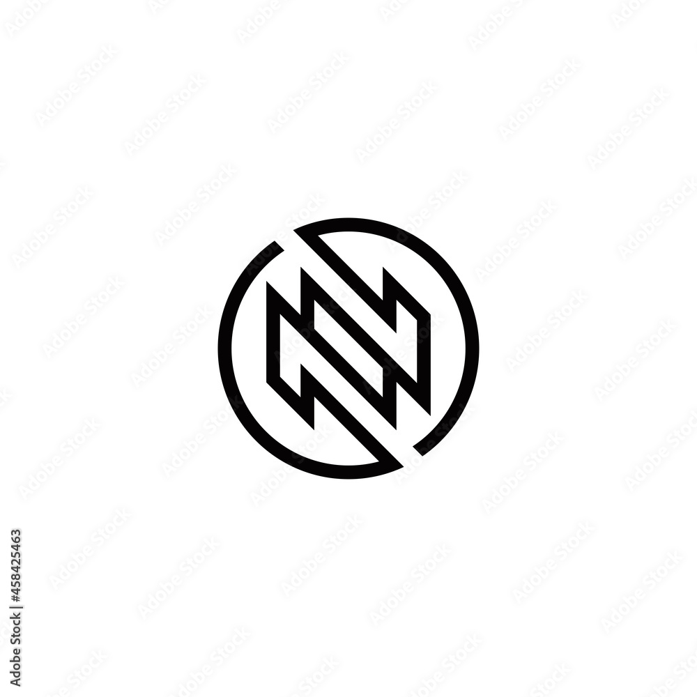 n initial logo design vector template n initial logo design vector template