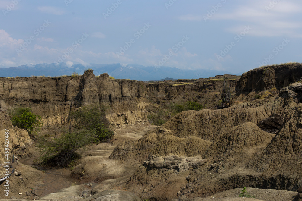 Tatacoa desert, located in the north of huila, Colombia