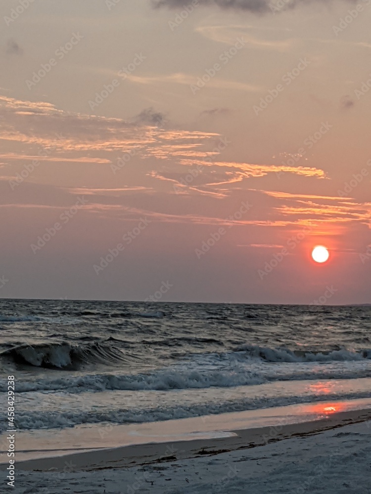 Obraz premium sunset on the beach