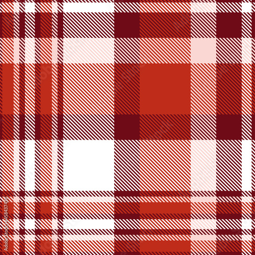 Wallpaper Mural Seamless plaid check pattern in red, burgundy, pink and white. Torontodigital.ca