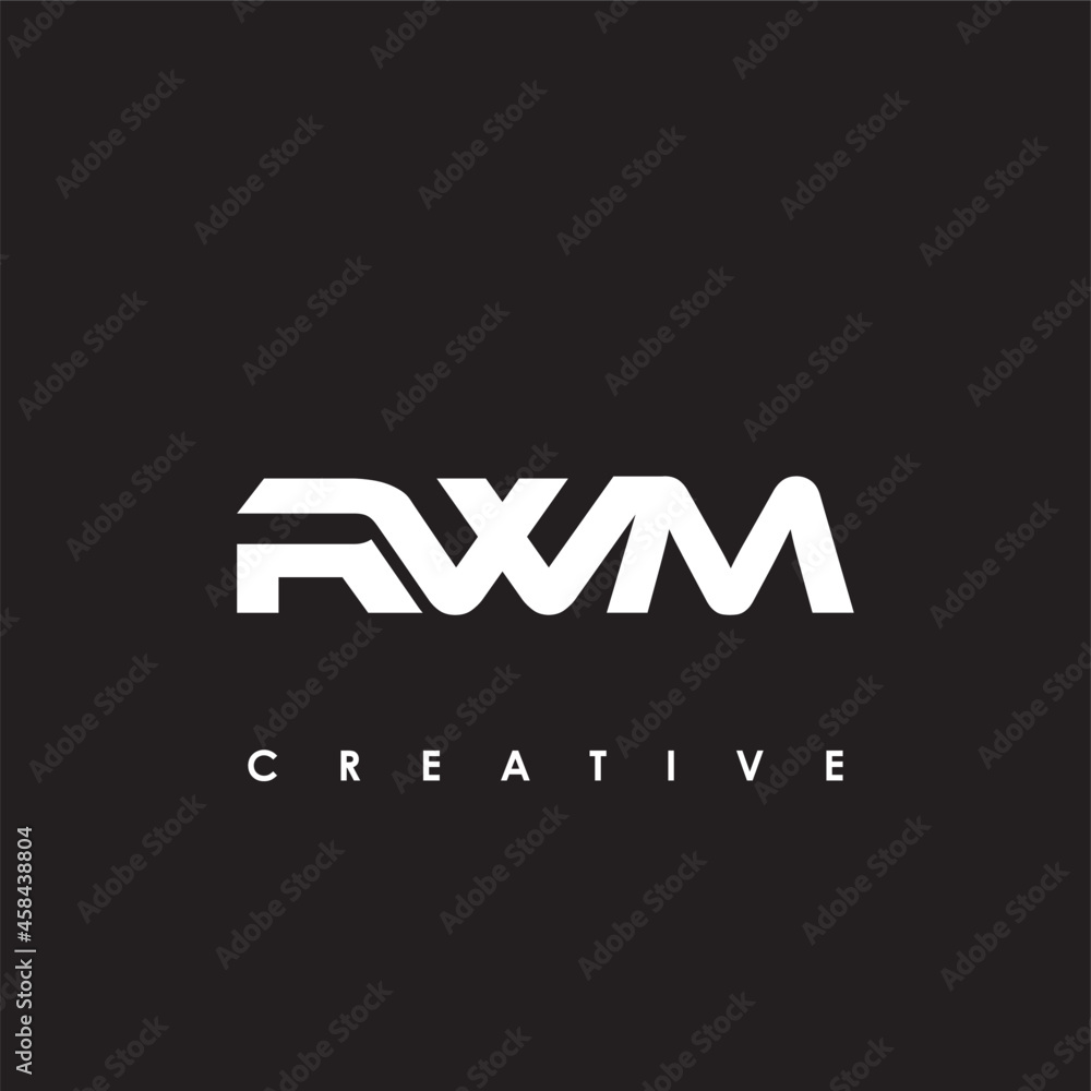 RWM Letter Initial Logo Design Template Vector Illustration RWM Letter Initial Logo Design Template Vector Illustration