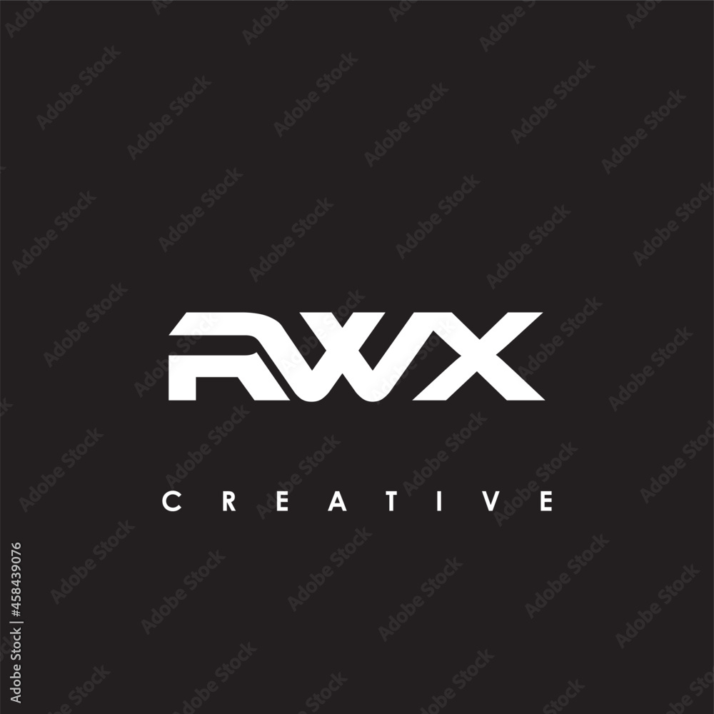 RWX Letter Initial Logo Design Template Vector Illustration RWX Letter Initial Logo Design Template Vector Illustration