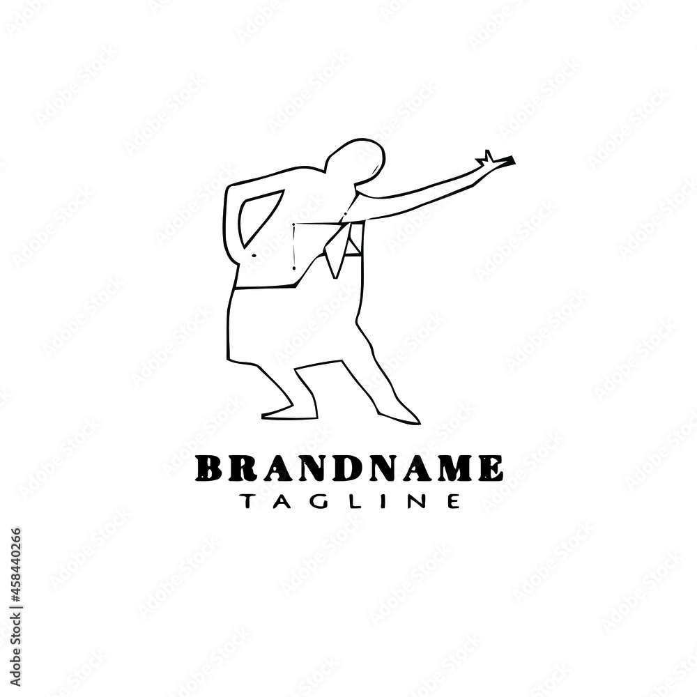 dance logo template icon vector illustration dance logo template icon vector illustration