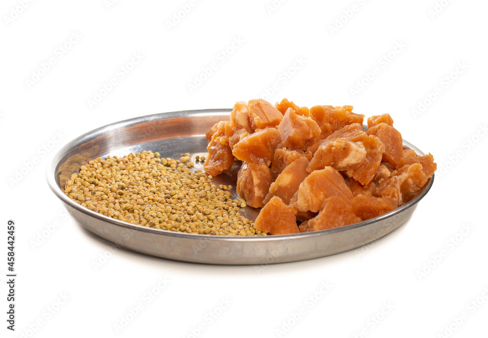 jaggery and coriander jaggery and coriander