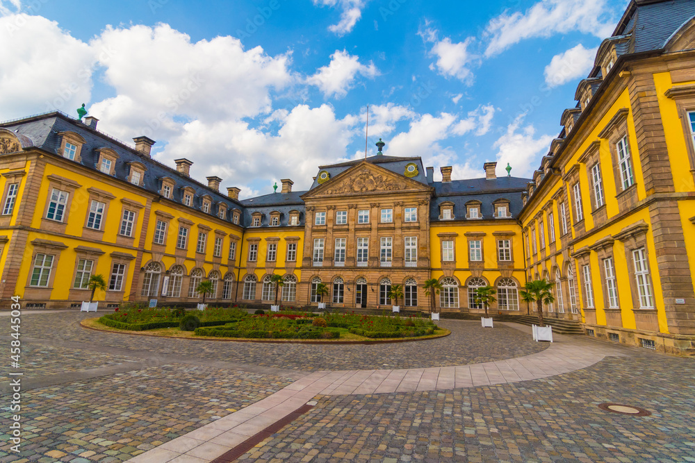 Obraz premium Arolsen Castle 18th Century Schloss in Bad Arolsen, Hesse, Germany 