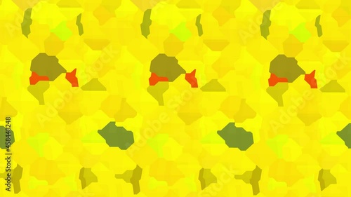 Wallpaper Mural abstract background with mosaics changing their colors. 
Seamless looping. Video animation Ultra HD 4K  Torontodigital.ca