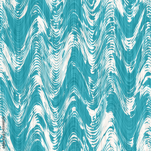 Canvastavla Aegean teal mottled swirl wave linen nautical texture background