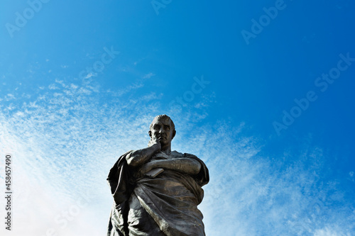 Statue of Roman poet Ovid photo