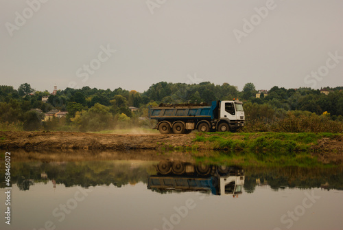 truck on the river © Daniel Paweł