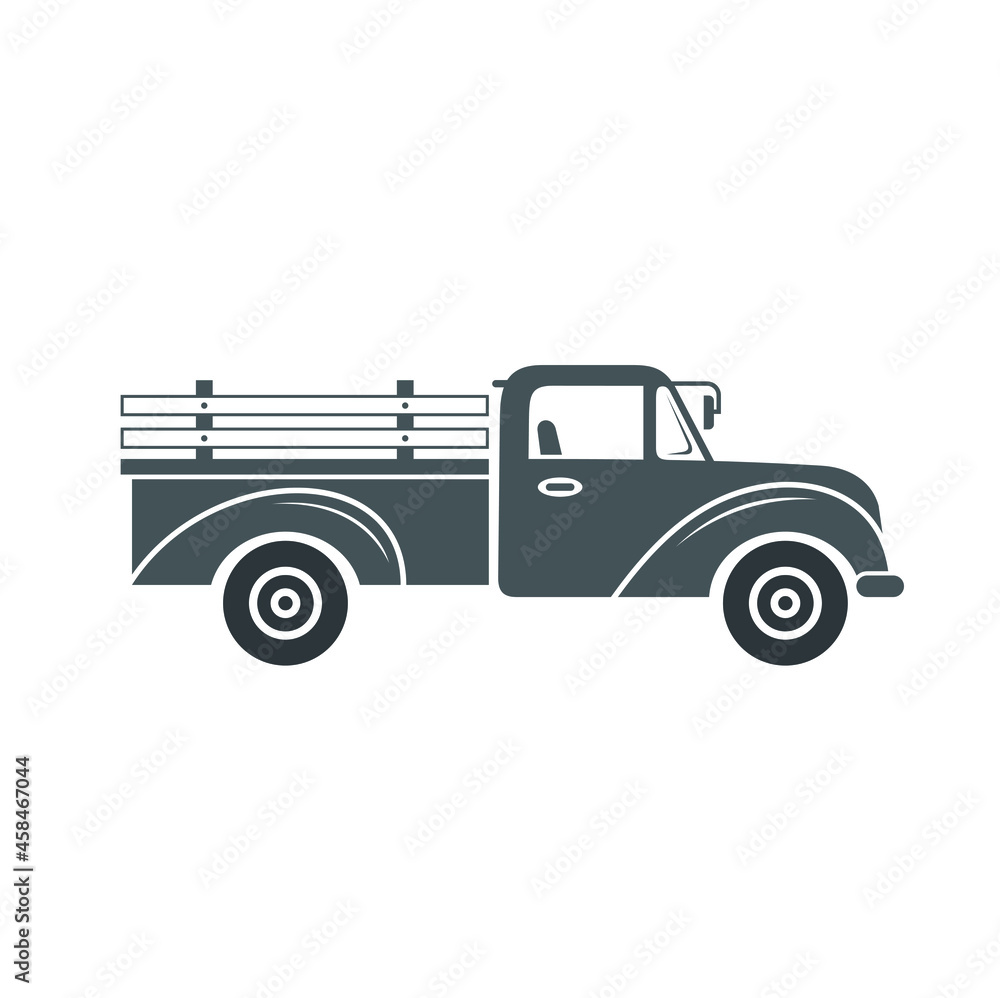 vintage truck illustration