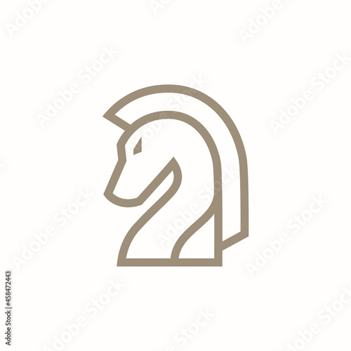 Horse Modern Logo design