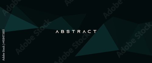 3440 x 1440 Abstract polygonal background, geometric abstract background. Perfect for background, backdrop, banner, card. photo