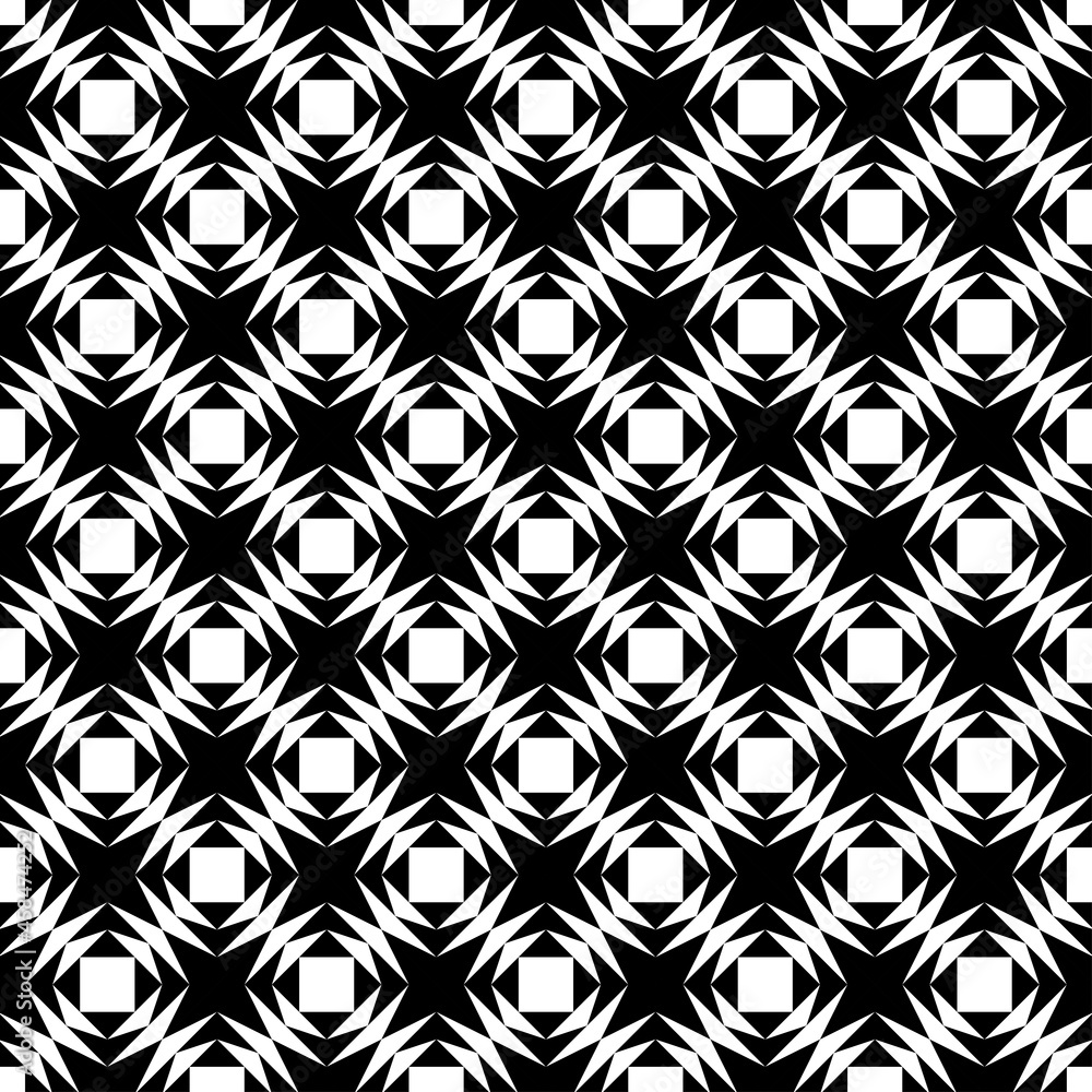 Obraz premium black and white seamless background