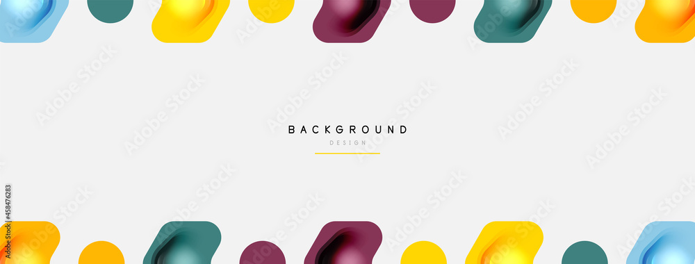 Color arrow shapes on white backdrop. Minimal geometric abstract background. Vector illustration for wallpaper banner background or landing page Color arrow shapes on white backdrop. Minimal geometric abstract background. Vector illustration for wallpaper banner background or landing page