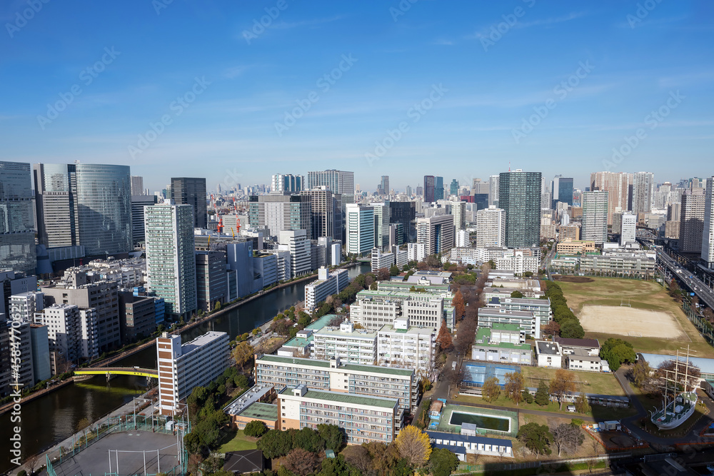 Fototapeta premium 天王洲アイル・都市景観