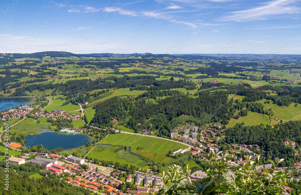 Allgaeu aerial view Allgaeu aerial view