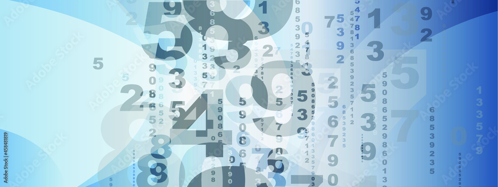 abstract background with numbers and symbols abstract background with numbers and symbols