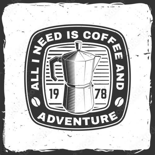 Foto All I need is coffee and adventure