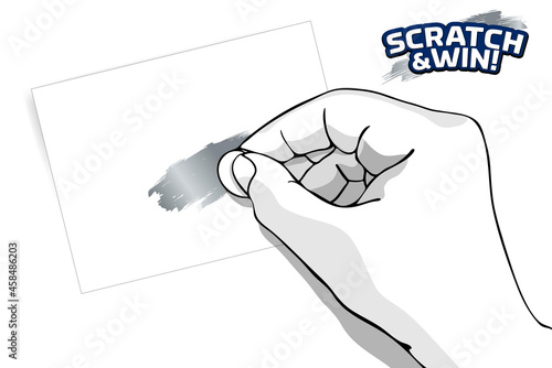 hand-mobil-vector-scratch-win-coin-card-white
