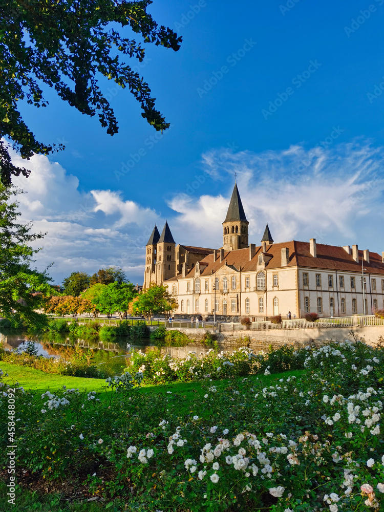 Fototapeta premium Basilica of Paray le Monial, central France.