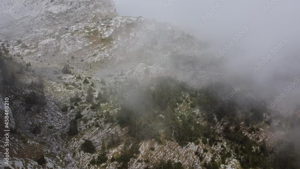 Albania. Balkans Mountains. Clouds. Albania. Balkans Mountains. Clouds.