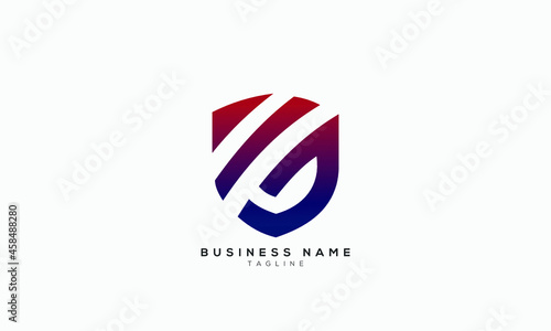 IG initials monogram letter text alphabet logo design
