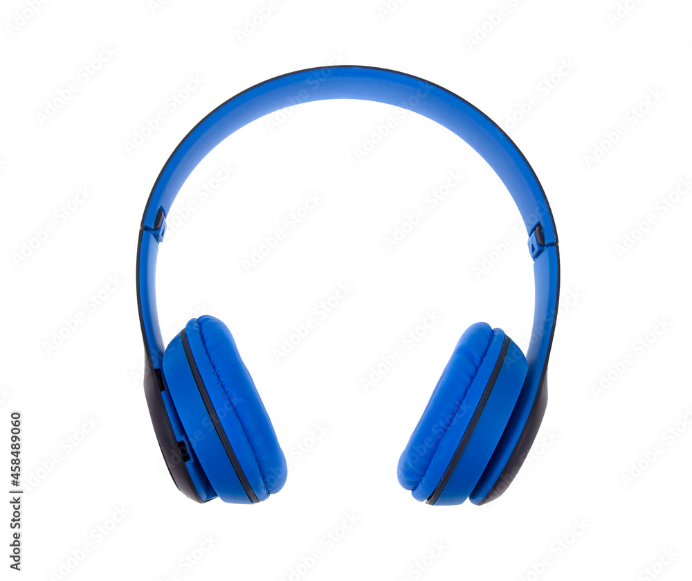 Wireless headphones on a white background. Wireless headphones on a white background.
