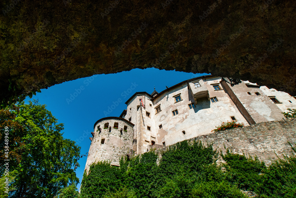 Fie/Voels, Castel Presule / Proesels Castel, August 2021, South Tyrol, Alto Adige, Italy, Europe