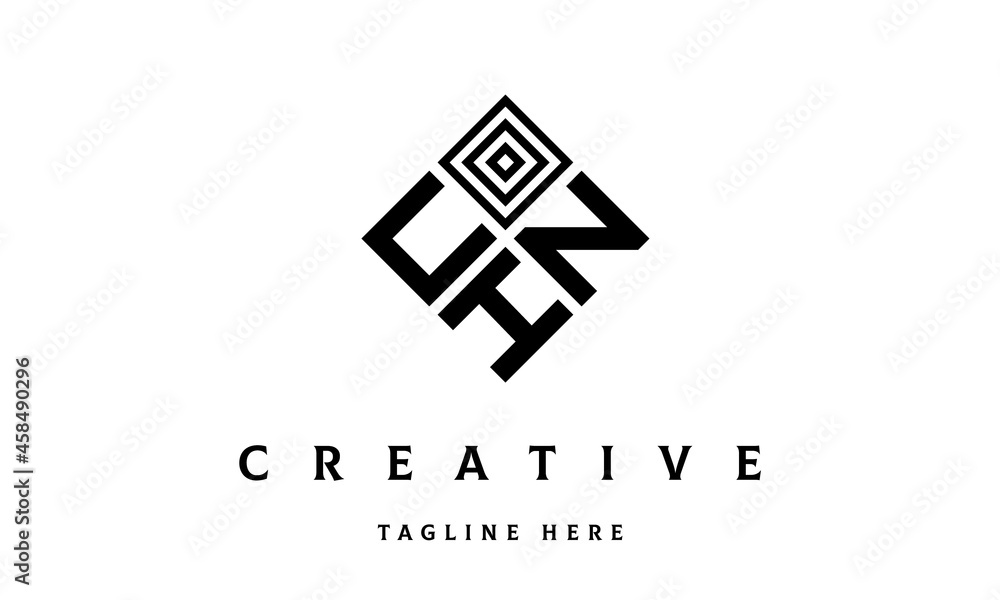 UNH rectangle three latter logo vector UNH rectangle three latter logo vector