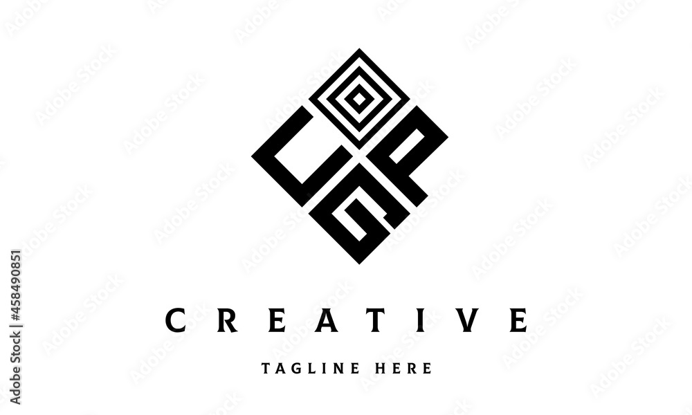 UPG rectangle three latter logo vector UPG rectangle three latter logo vector