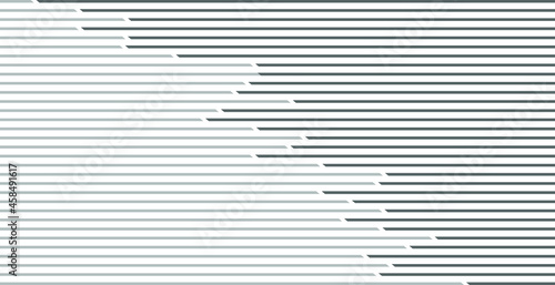 Vector Stripe pattern. Geometric texture background. Abstract lines wallpaper. Vector template for your ideas. EPS10 - Illustration